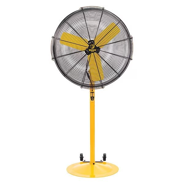 Standard-Duty Industrial Fan, Variable Speeds, Black, Big Ass Fans, Mfr#: F-AE1-3001L10S34