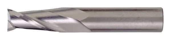 2-Flute Carbide Square Single End GP End Mill Cleveland CEM-SE-2 Bright 3/16x3/16x1-1/8x3, Cleveland, Mfr#: C61021