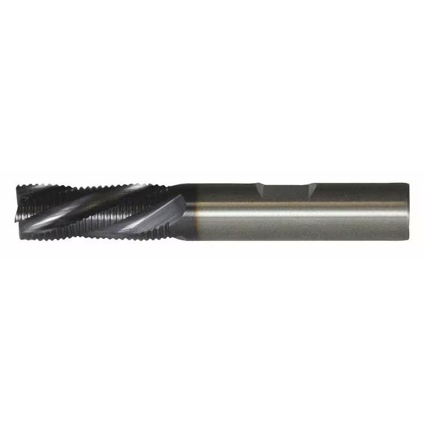 4-Flute Carbide HP Square Single Roughing End Mill CTD CEM-RS-TA TiAlN 3/4x3/4x1-1/2x4, Cleveland, Mfr#: C80157