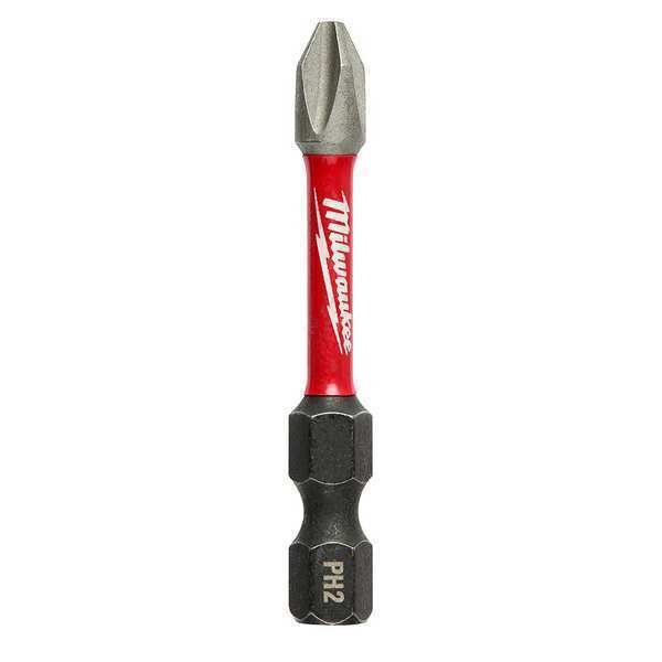 SHOCKWAVE 2 in Phillips #2 Impact Duty Power Bit, 250-Piece Pack, Milwaukee Tool, Mfr#: 48-32-4262