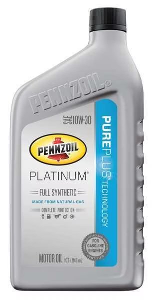 Engine Oil, 10W-30, Synthetic, Platinum, 1 Qt., Pennzoil, Mfr#: 550022687