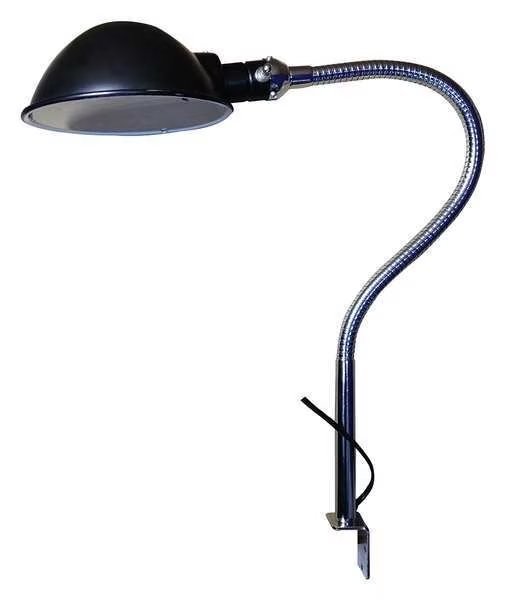 Task Light, LED, 7.7W, BLK, 23in, Gooseneck (Formerly LumaPro)