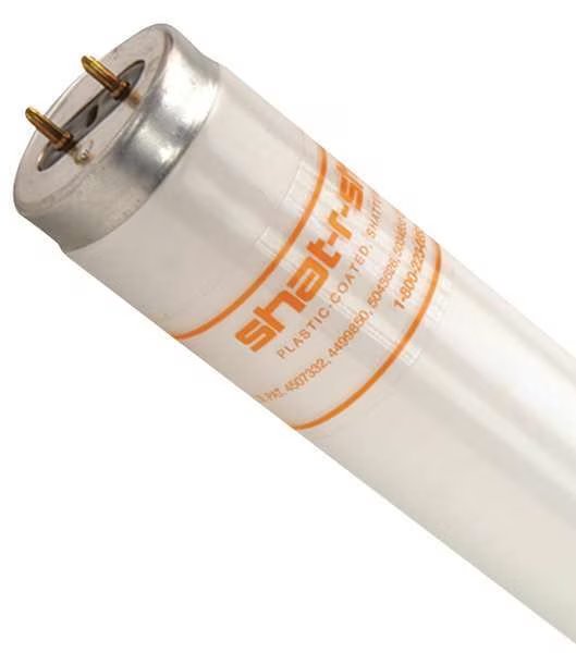 SHAT-R-SHIELD 40W, T12 Linear Fluorescent Light Bulb, Shat-R-Shield, Mfr#: F40T12 CW Supreme