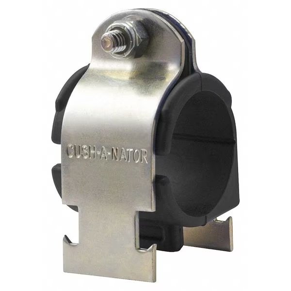 Cushioned Clamp, Std, 3 in. Tube, Steel, Cush-A-Nator, Mfr#: CN48