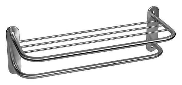 Towel Rack, 18in.Lx10in.W, Satin Nickel, Wingits, Mfr#: WMRSN18