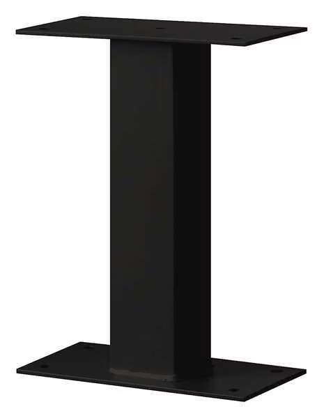 Standard Pedestal, Black, Powder Coated, Bolt, Mail Package Drop, Salsbury Industries, Mfr#: 4395BLK