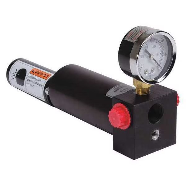 Vacuum Ejector, Single Unit, 40 to 80PSI, Gast, Mfr#: VG-260-00-00