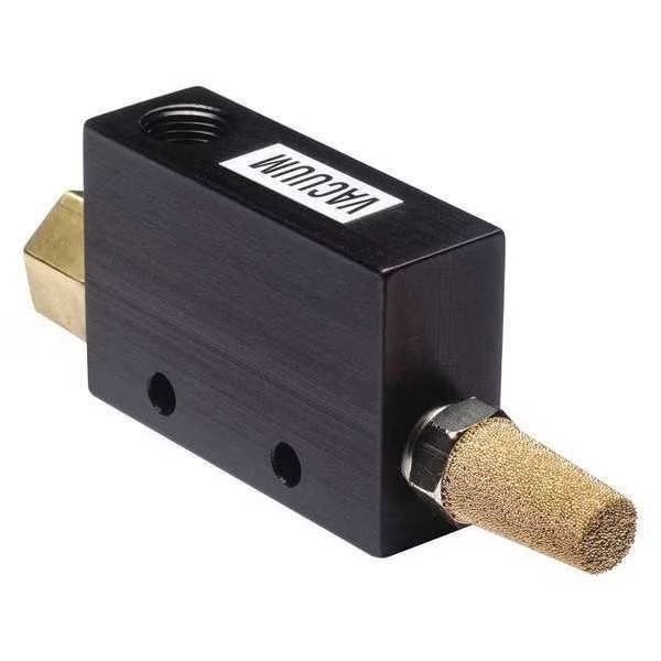 Vacuum Ejector, Single Unit, 30 to 75 PSI, Gast, Mfr#: VG-020-00-00