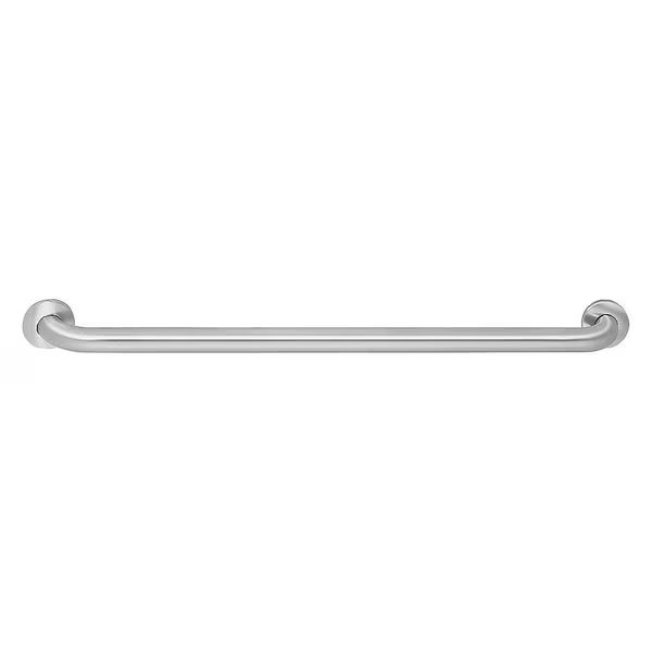 48" L, Concealed Wall Mount, Stainless Steel, Grab Bar, Satin, Bradley, Mfr#: 8120-003480