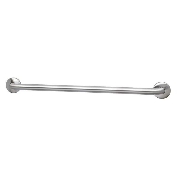 48" L, Concealed Wall Mount, Stainless Steel, Grab Bar, Satin, Bradley, Mfr#: 8320-001480-GR