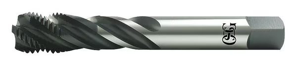 Spiral Flute Tap, M33-3.50, Modified Bottoming, Metric Coarse, 5 Flutes, Oxide, Osg, Mfr#: 1311701001