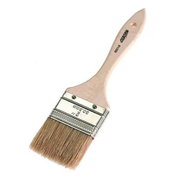 3" Chip Paint Brush, China Hair Bristle, Wood Handle, Osborn, Mfr#: 0008601900