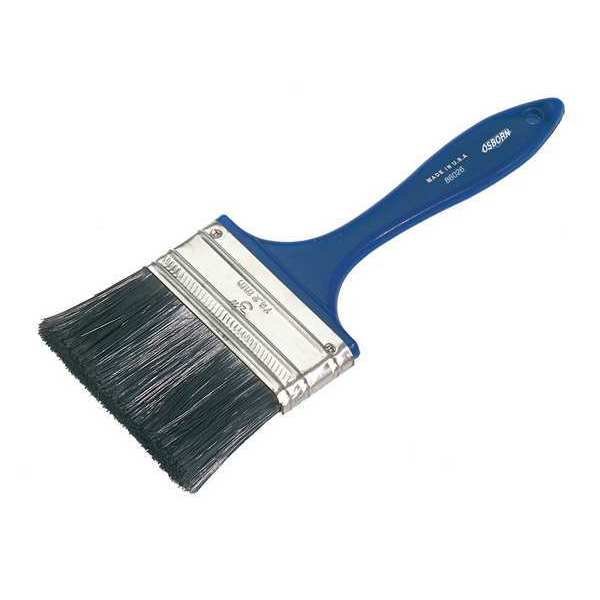 3" Wall Paint Brush, Polyester Bristle, Plastic Handle, Osborn, Mfr#: 0008602600
