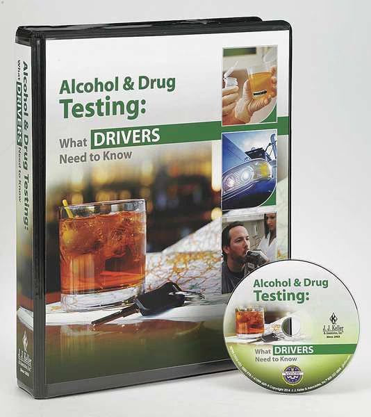 Training Kit, Drug/Alcohol, DVD, English, Jj Keller, Mfr#: 38335
