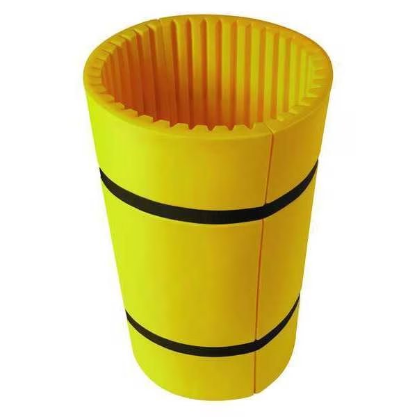 Column Protector Wrap, Yellow, 42" H x 44 W, Sentry, Mfr#: CW0244-42KIT