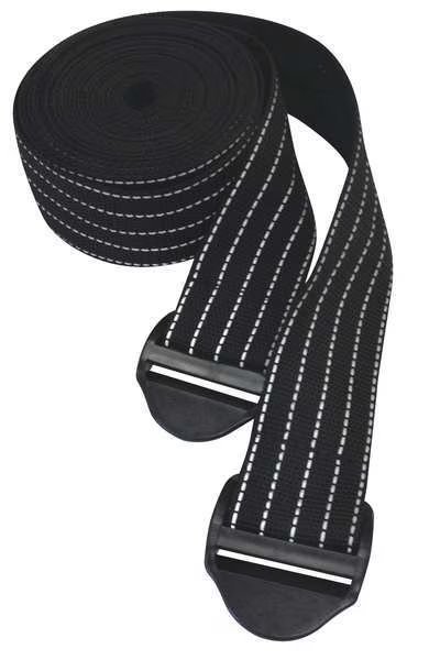 Column Protector Straps, 158inL, Blck, PK2, Sentry, Mfr#: PSS-4000-BR