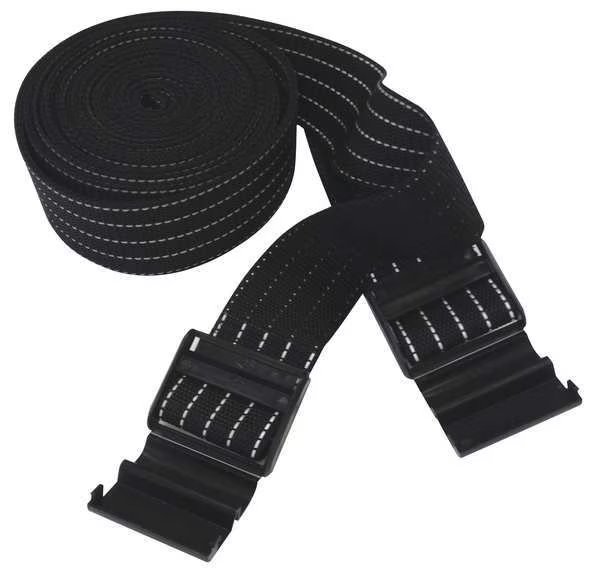 Lock Buckle Protector Strap, 100inL, PK2, Sentry, Mfr#: PSS-2500-BR-SL