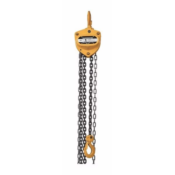 Manual Chain Hoist, 20 ft.Lift, Harrington, Mfr#: CB010-20-20