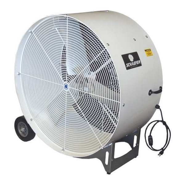 Mobile Air Circulator 36" Non-Oscillating, 115VAC, 10,900/16,600 CFM, Schaefer, Mfr#: VKM36-2-O