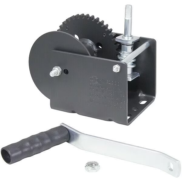 Gear Winch, Worm Gear, 2000 lb., Dutton-Lainson, Mfr#: WG2000
