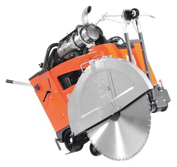 Walk Behind Concrete Saw, 26 in., 48 HP, Husqvarna, Mfr#: FS5000D26
