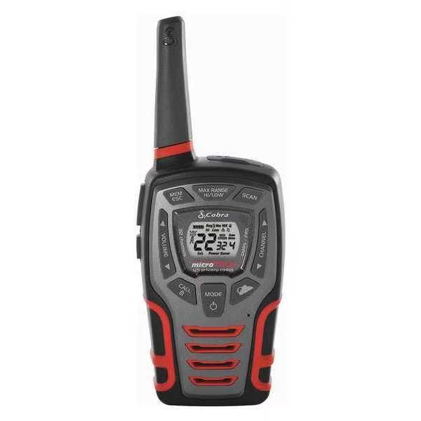 Two Way Radio, FRS/GMRS, 22 Channels, Cobra, Mfr#: ACXT545