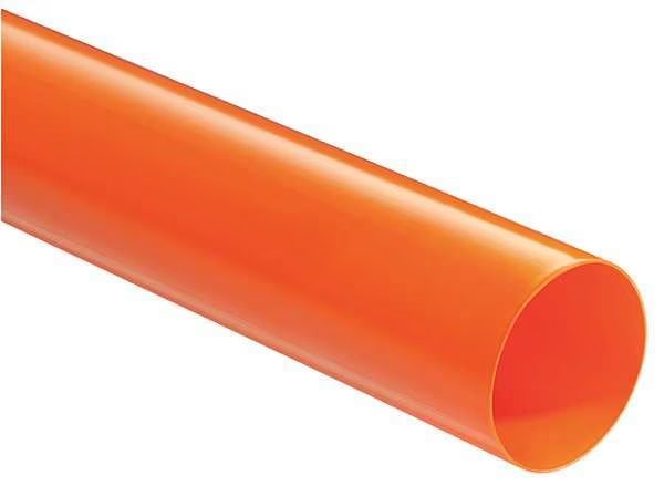 Shrink Tubing, 1.0in ID, Orange, 100ft, Vinylguard, Mfr#: 30-VG-1000O-G3