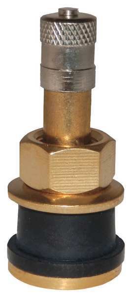 Truck/Bus Tire Valve, 1 1/2 In, PK25, Haltec, Mfr#: TV-501A-25