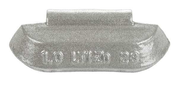 Wheel Weight, Truck Zinc, 0.50 Oz., PK25, Perfect Equipment, Mfr#: LT1Z-005