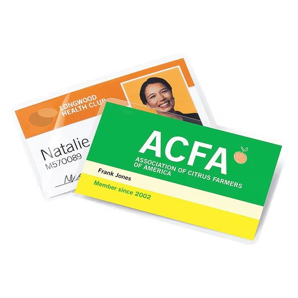 Pouch, Laminate, Bsncrd, 7Mil, PK100, Gbc, Mfr#: GBC3300371