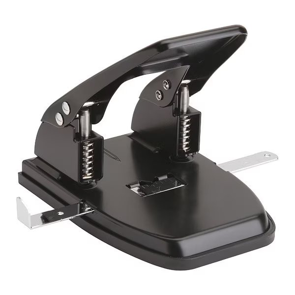 Punch, 2-Hole, 30Sh, Bk, Business Source, Mfr#: 65626