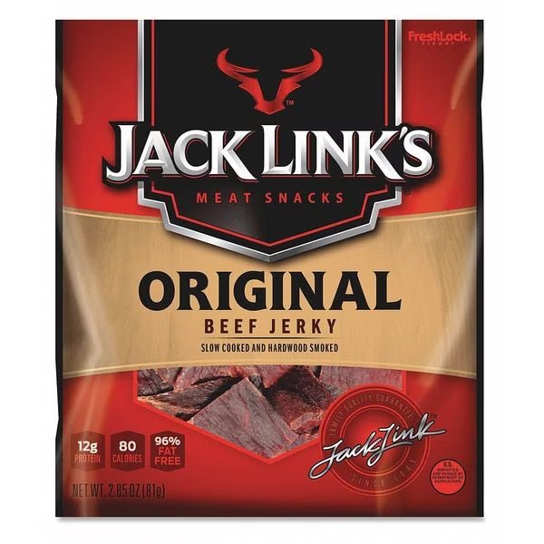 2.85oz. Beef Jerky, Original, Jack Links, Mfr#: 87631