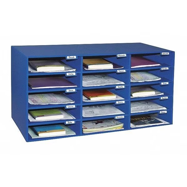 Mailbox, 15 Slot, Wall Mountable, Classroom Keepers, Mfr#: 001308
