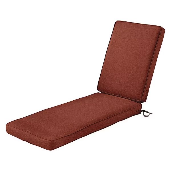 Chaise Lounge Cushion, Heather Henna, 80" x 26" x 3", Classic Accessories, Mfr#: 62-029-HHENNA-EC