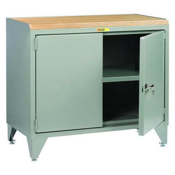 Bench Cabnet, Maple Top, 2 Doors, Little Giant, Mfr#: MJ3-LL-2D-2448
