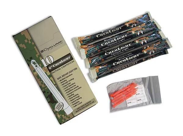 Emergency Evacuation System Refill, PK10, Chemlight By Cyalume Technologies, Mfr#: 9-08505