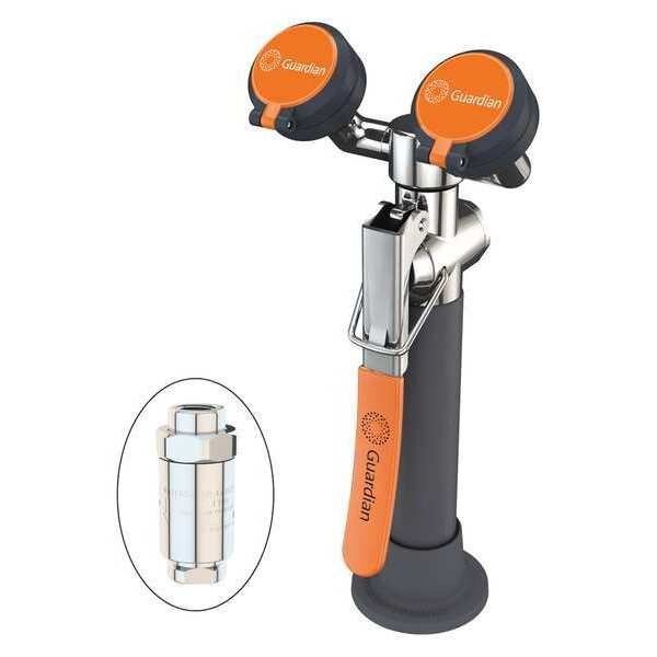 Deck Mtd Dual Hd Eye Wash Unit, Guardian Equipment, Mfr#: G5022BP