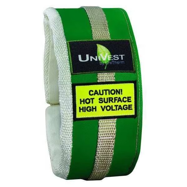 4" x 19" L Fiberglass Cloth Insulated Pipe Jacket 1" Wall, Unitherm, Mfr#: UVST 1902