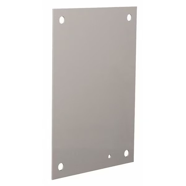 Interior Panel, 12 Gang(s), Steel, Back Panel Box Type, Wiegmann, Mfr#: NP3024
