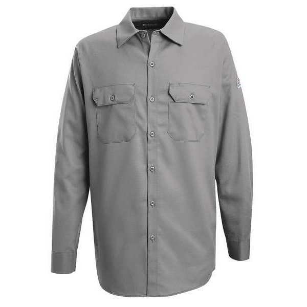 FR Long Sleeve Shirt, Button, Gray, XL, Vf Imagewear, Mfr#: SEW2SY RG XL