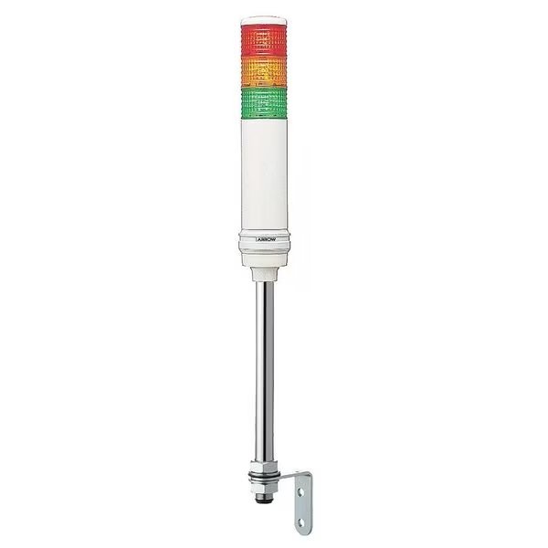 Tower Light, Red, Orange, Grn, Support Tube, Schneider Electric, Mfr#: XVC4M35S