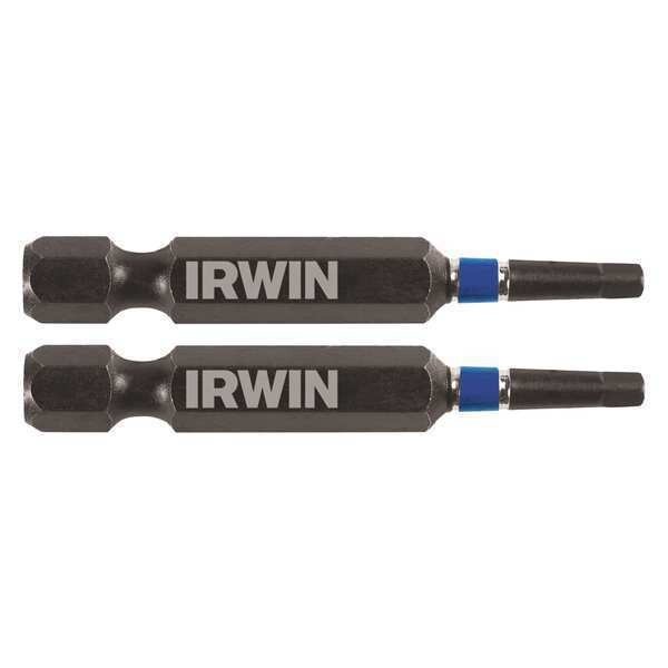 Insert Bit, Powr, Single End, Hex Shank, PK2, Irwin, Mfr#: IWAF32SQ12
