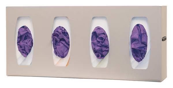 Glove Box Dispenser, (4) Boxes, Pnk Quartz, Bowman Dispensers, Mfr#: GL040-0212