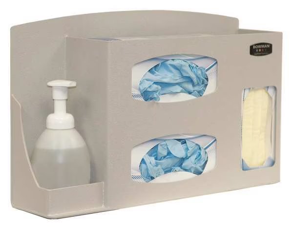 Infection Prevention Station, 11-5/8inH, Bowman Dispensers, Mfr#: FD-068