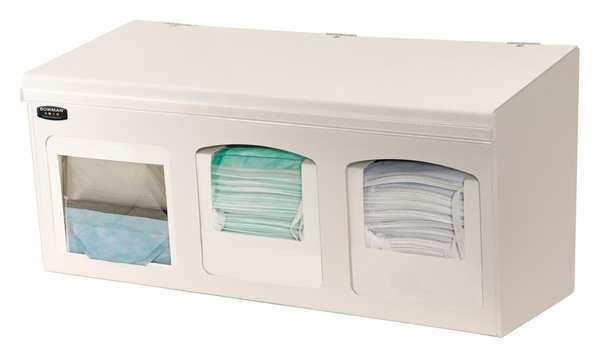Face Mask Dispenser, 12-3/4 in. H, Bowman Dispensers, Mfr#: FM001-0213
