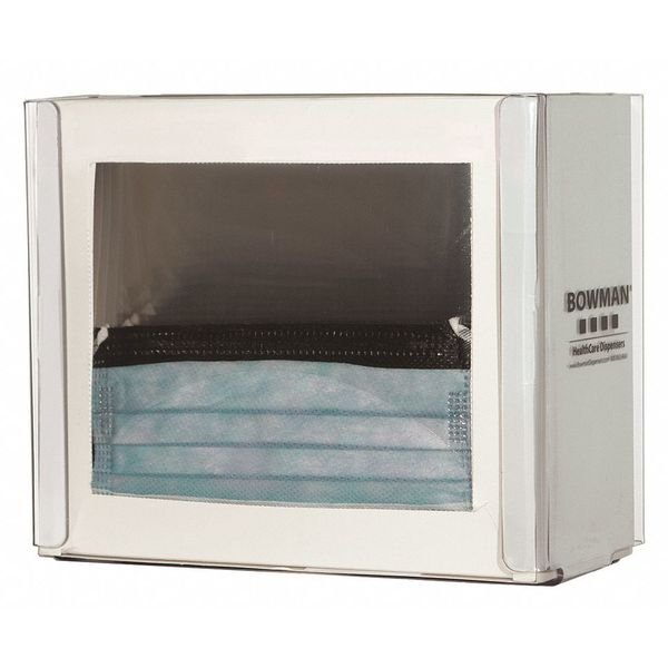 Face Mask Dispenser, 7-1/2inHx4-13/64inD, Bowman Dispensers, Mfr#: FP-120