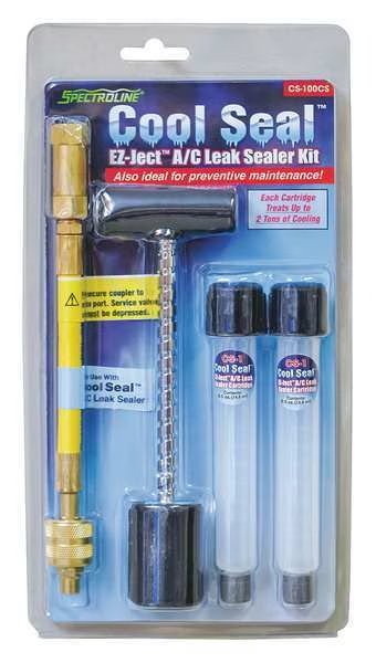 A/C Leak Sealer Kit, Up to 4 tons, Spectroline, Mfr#: CS-100CS