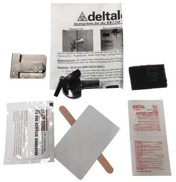 Disc Tumbler Ratchet Lock, 6200, 7/8 in., Delta Lock, Mfr#: G RR1250ADHEPCSM1