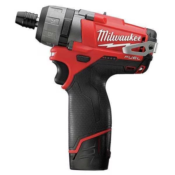 M12 FUEL 1/4" Hex 2-Speed Screwdriver Kit, Milwaukee Tool, Mfr#: 2402-22