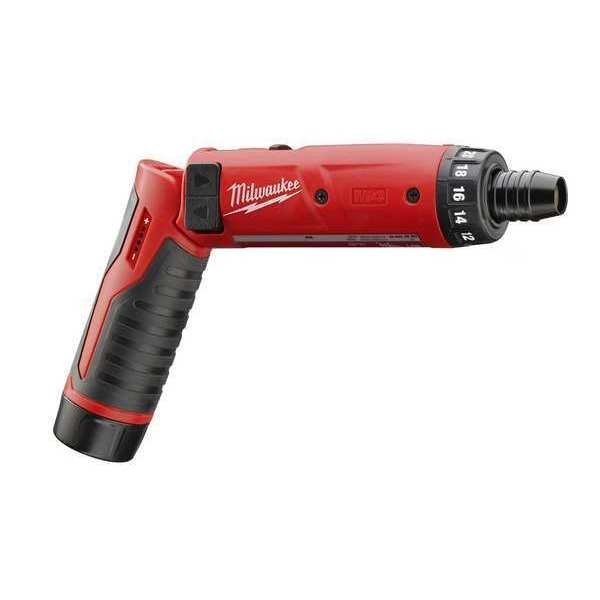 M4 1/4 in Hex Screwdriver Kit, Includes: Cordless Screwdriver, 2 Batteries, Charger, Milwaukee Tool, Mfr#: 2101-22